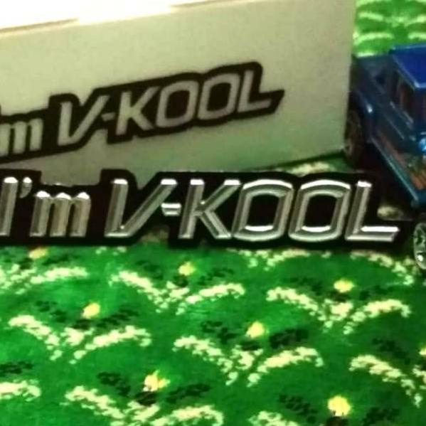 [J-5O ❤] Sticker Kaca Mobil Timbul Im VKool Vkool V Kool Stiker Bkn Llumar Huper Optik Solar Gard 3M