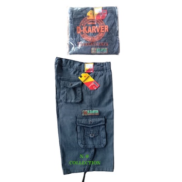 Celana Cargo Pendek Pria Bawah Lutut Celana Pendek Cargo Gunung Dkarver Size 28 Sampai size44