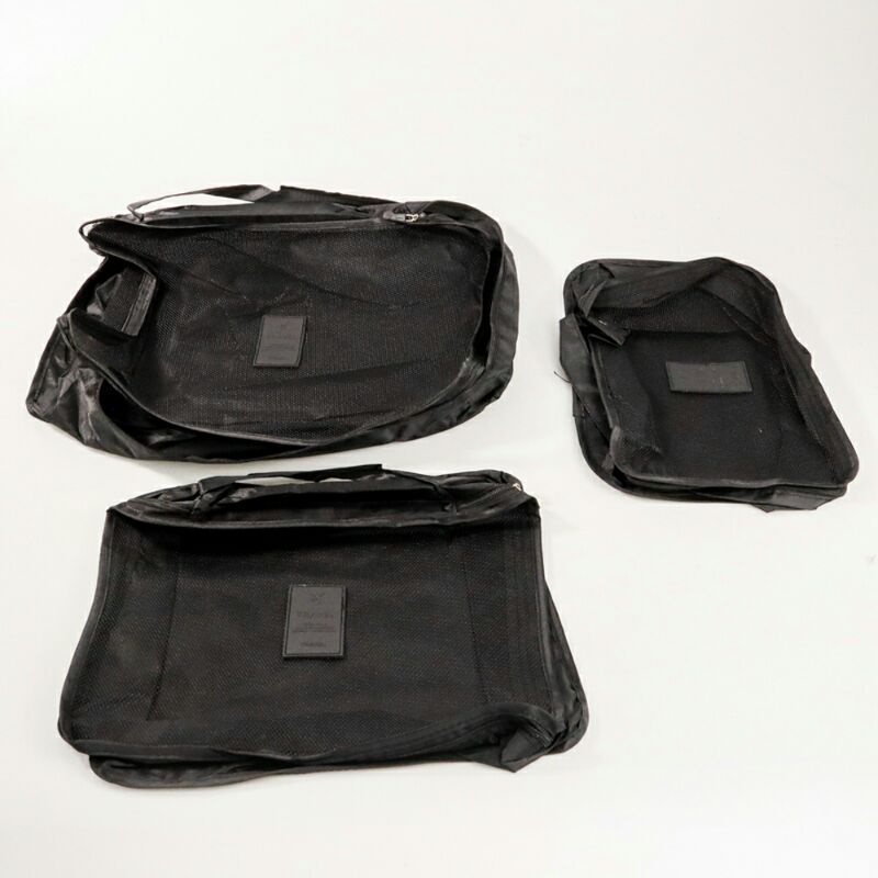 M Tas Travel Bag in Bag Organizer 6 in 1 Black