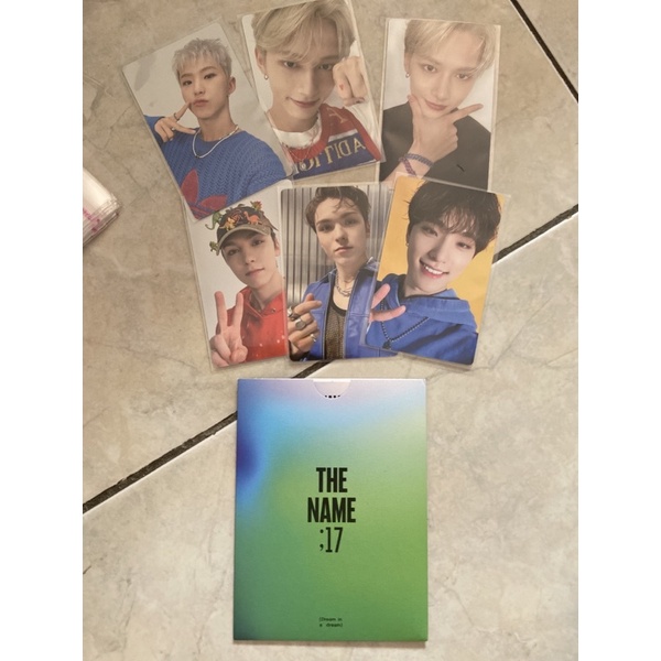 sharing photocard the name seventeen