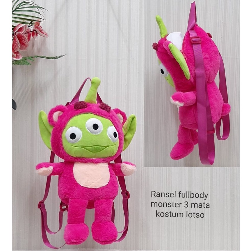 Tas Ransel Fullbody Lotso 3mata backpack