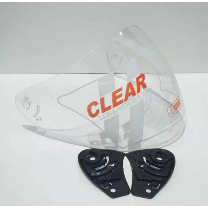 Kaca helm ink centro,kyt dj maru, ink KW, kyt galaxy, 1 set pake rachet
