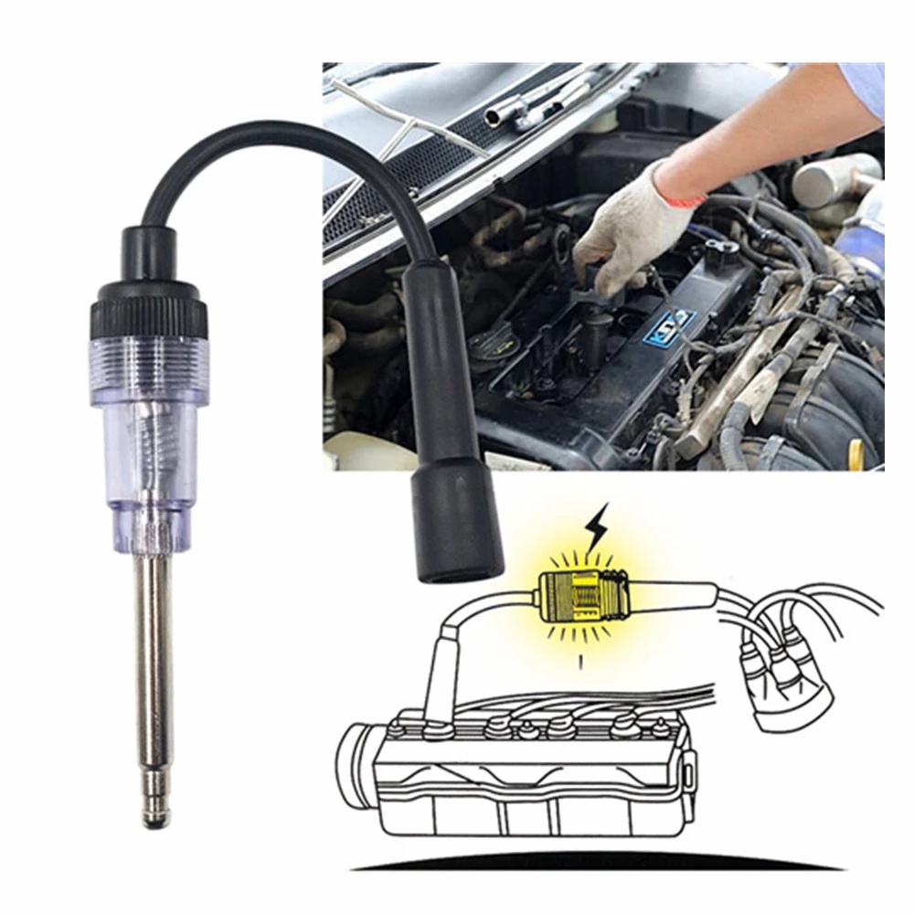 Terbaru Car Spark Tester Pen Spark Plug Tool Mesin In Line System Detector Tester Sistem Pengapian Otomotif