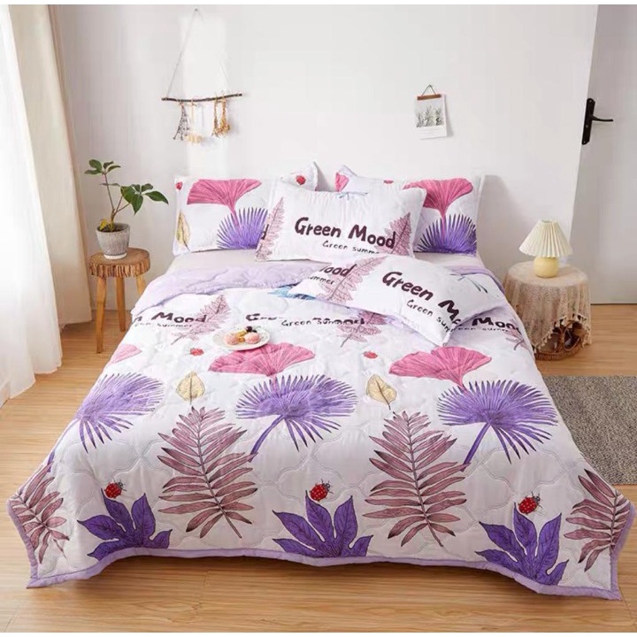 Selimut Bedcover Korean New Design Ukuran 200x230 Motif Aesthetic