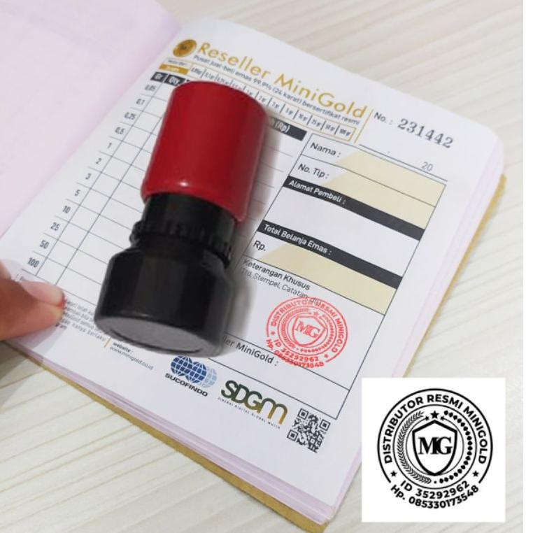

T(19❤) Stempel Flash untuk reseller MiniGold Custom Free Design murah