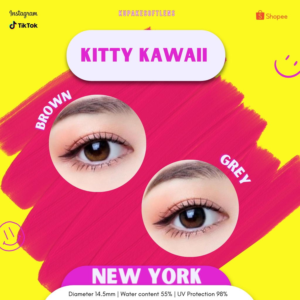 KUPAKESOFTLENS New York by Kitty Kawai