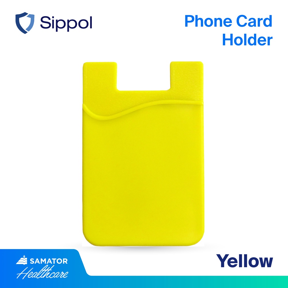 Phone Card Holder Sticky / Tempat Kartu Tempel 3M Silicone Holder HP