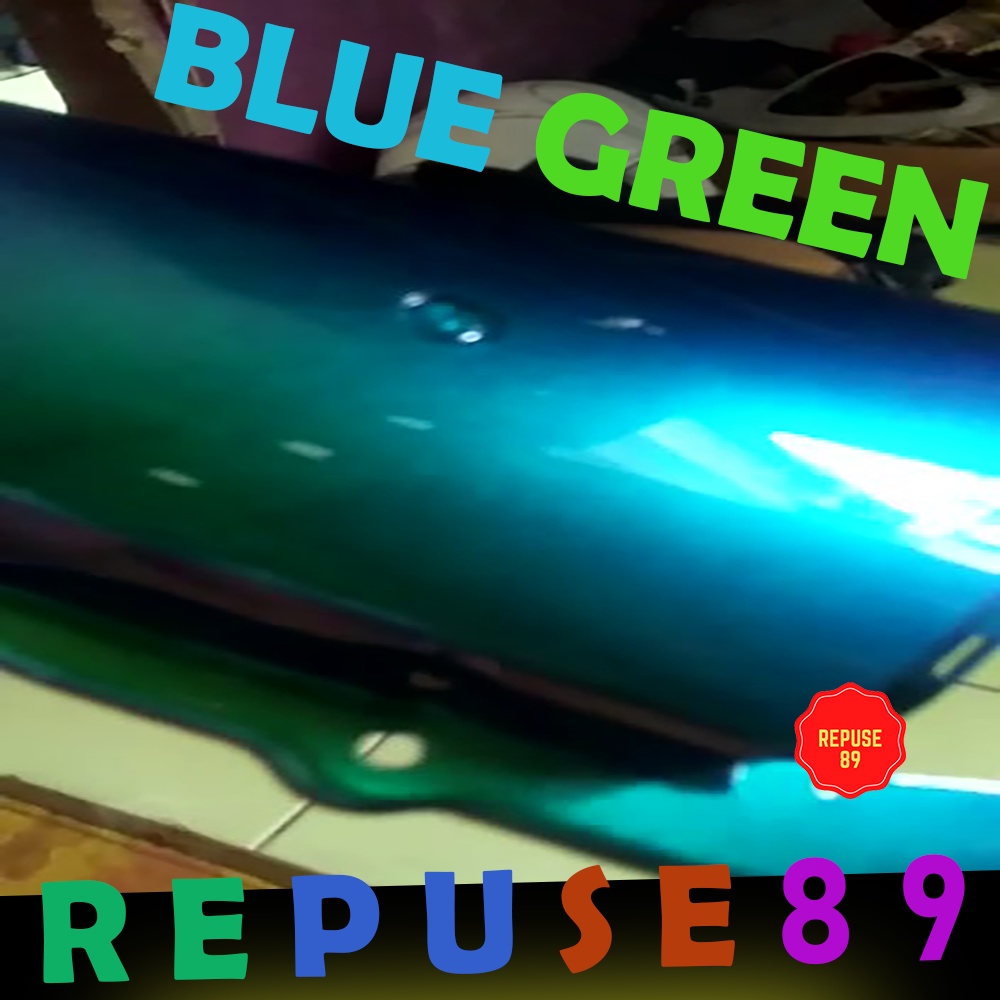 CAT BUNGLON BLUE GREEN 200ML CAT MOTOR/MOBIL/VELG CHAMELEON HEMAT SPECIAL COLOR PAINT