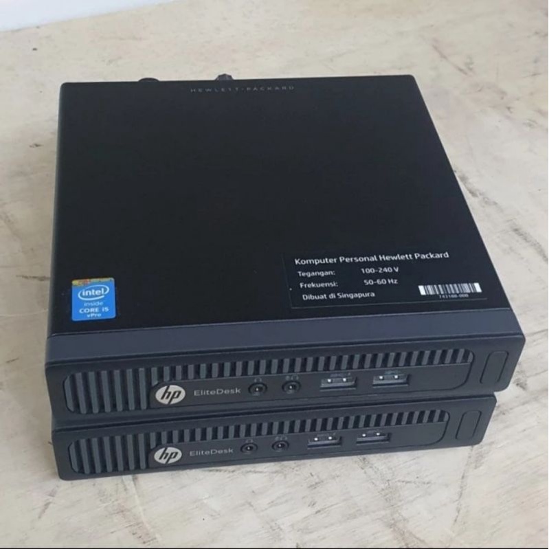MINI PC HP 800G1 CORE I5 GEN4 RAM 8 SSD 120GB