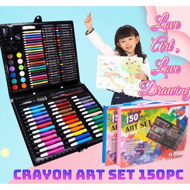 

AZ 150PCS CRAYON SET PENSIL WARNA DAN ALAT GAMBAR / ALAT TULIS & LUKIS MENGGAMBAR MELUKIS ANAK ATK TERLARISS...,,,,,