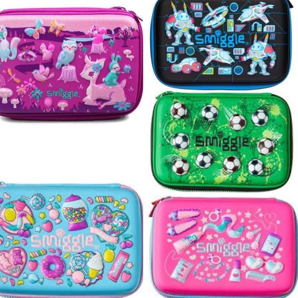 

(Q-4&O☛) Pencil Case SMIGGLE ORI 100 % Hardcase / Tempat Pensil Anak Smiggle ORIGINAL amanah