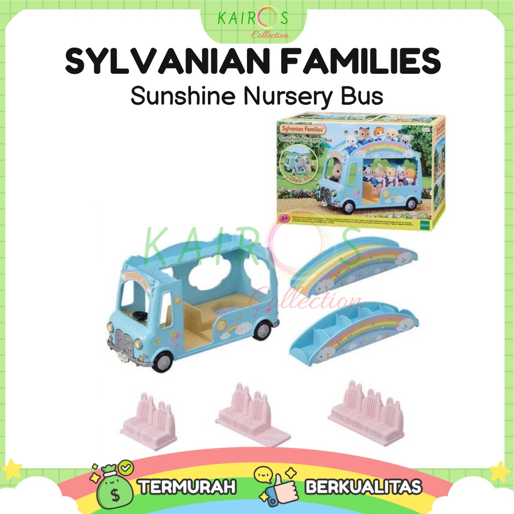 Sylvanian Families Sunshine Nursery Bus