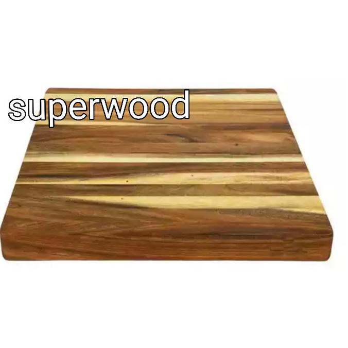 talenan kayu jati besar 60x60x3