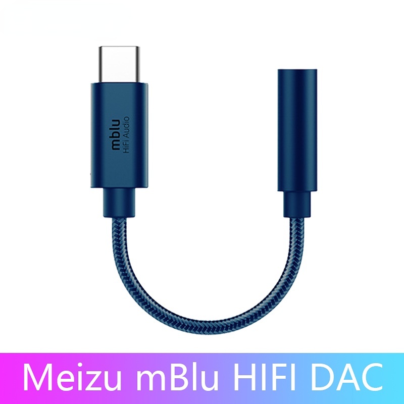 Meizu mblu HiFi DAC Earphone Amplifier Tipe-C Ke 3.5mm audio adapter CX31993 Chip 600ou PCM 32bit/384k Untuk Xiaomi