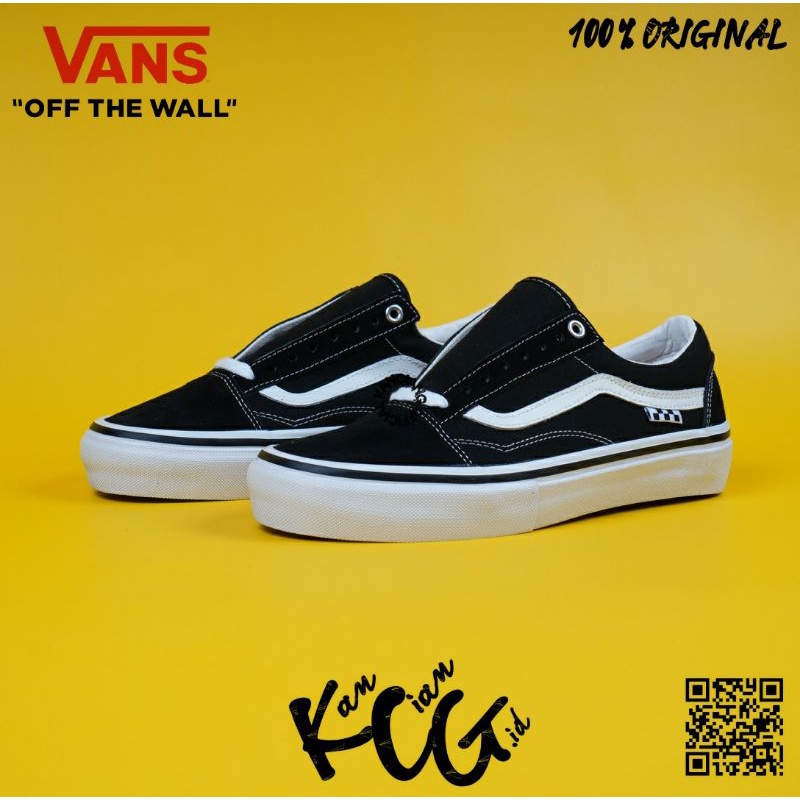 Vans Old Skool Pro Skate Black White 100% Original Bnib