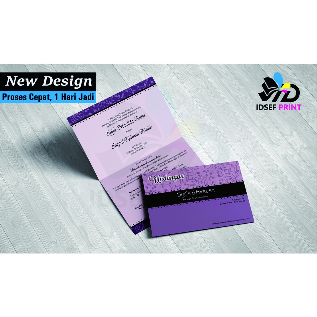 Undangan Pernikahan atau Nikah Terbaru 2022 Murah Meriah, Desain Elegan, Mewah dan sangat Cantik Kod