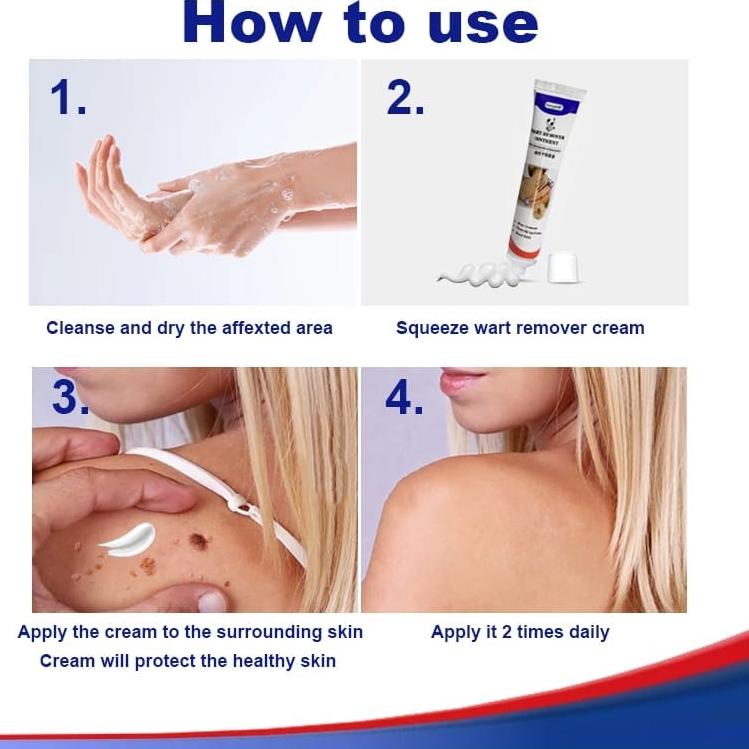 (C-E-Q㊛) Wart Remover - Salep Obat Penghilang Tahi Lalat dan Kutil Kanye Sumifun bisa cod