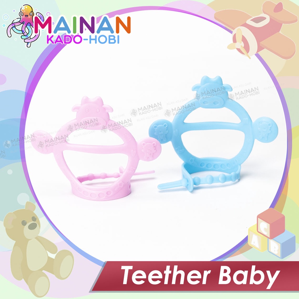 MAINAN ANAK BAYI TEETHER GIGIT KARET