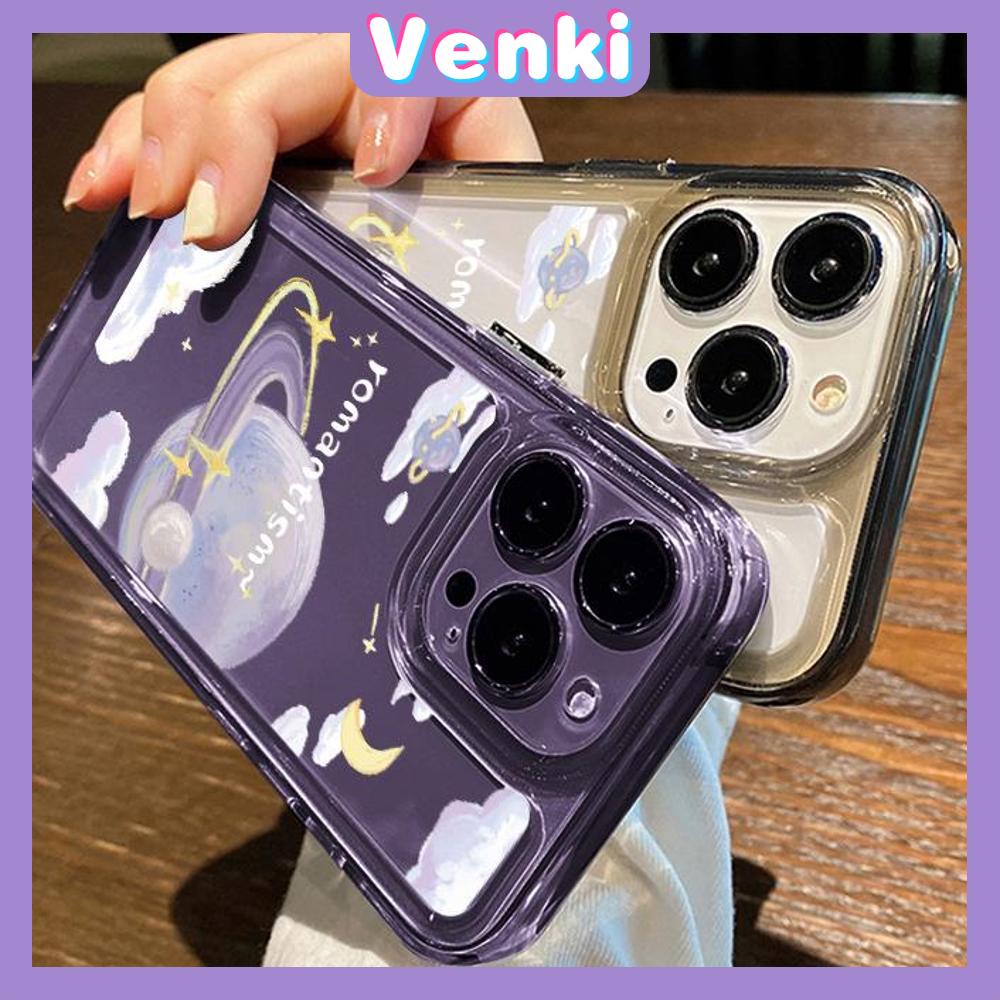 iPhone Case HD Acrylic High Quality Hard Case Metal Button Protection Camera Shockproof Fantasy Planet Compatible For iPhone 14 13 12 11 Pro Max xr xs max