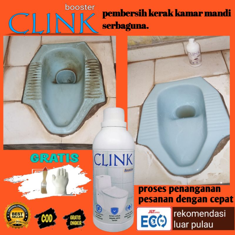pembersih kerak kamar mandi lantai keramik wc toilet shower kaca keran air viber pvc logam alumunium