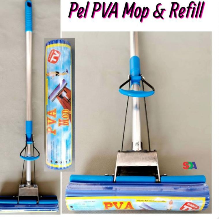 TOB.21De22ᴬ ‣ Refil Spons PVA Mop Pel Lantai