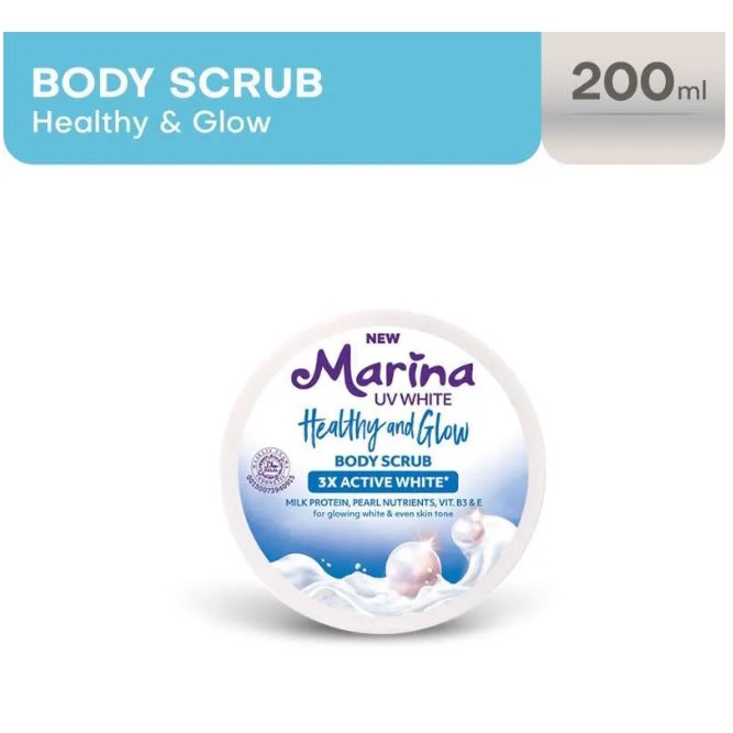 Marina UV White Healthy &amp; Glow Body Scrub