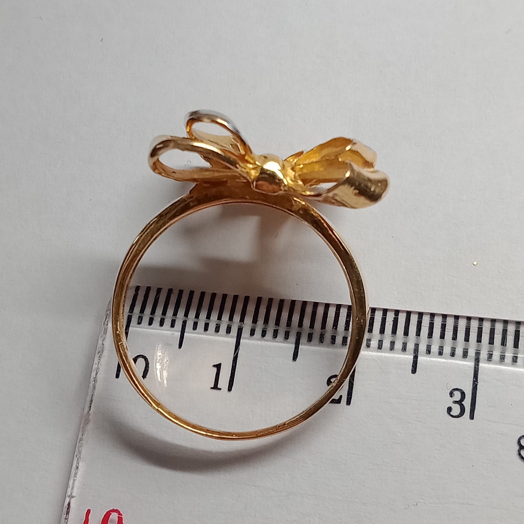 New Cincin Emas 17 K - 4.3 gr Kadar 750 - 2813