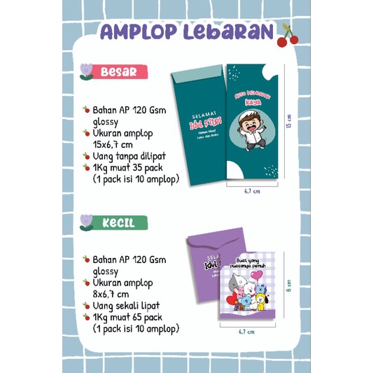 

Amplop lebaran kecil/pack isi 10 amplop