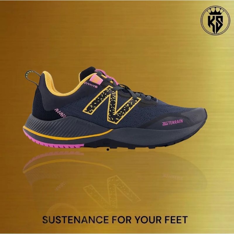 New Balance DynaSoft Nitrel v4 Womens  Thunder with orange and pink