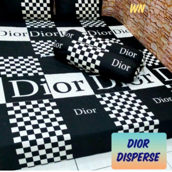 SPREI HITAM PUTIH SPREI DIOR