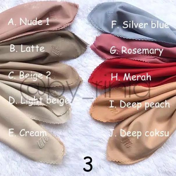 HIJAB SEGIEMPAT LASERCUT VOAL MIRACLE UMAMA ‣ MM.11De22ᴱ