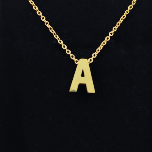 Set Kalung Titanium Huruf Nagita Original  316 Pria Wanita Anti Karat Anti Luntur Stainless Steel