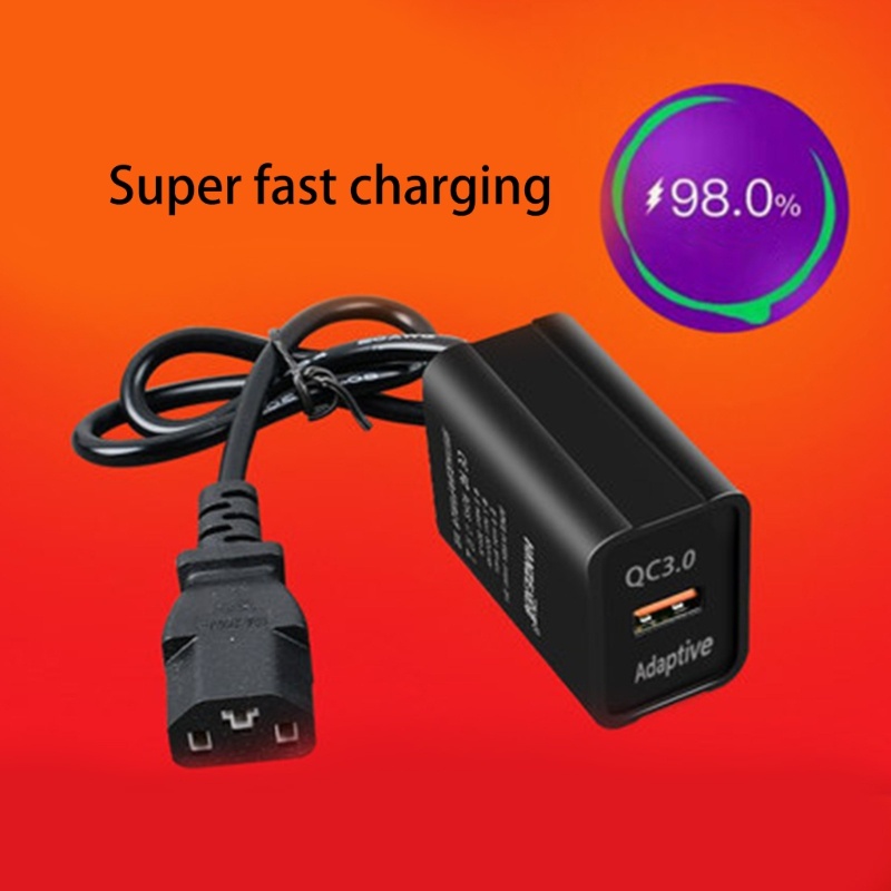 Zzz QC3.0 Fast Charge USB Charger Port DC36-150V E-bike USB Charger 36-150V