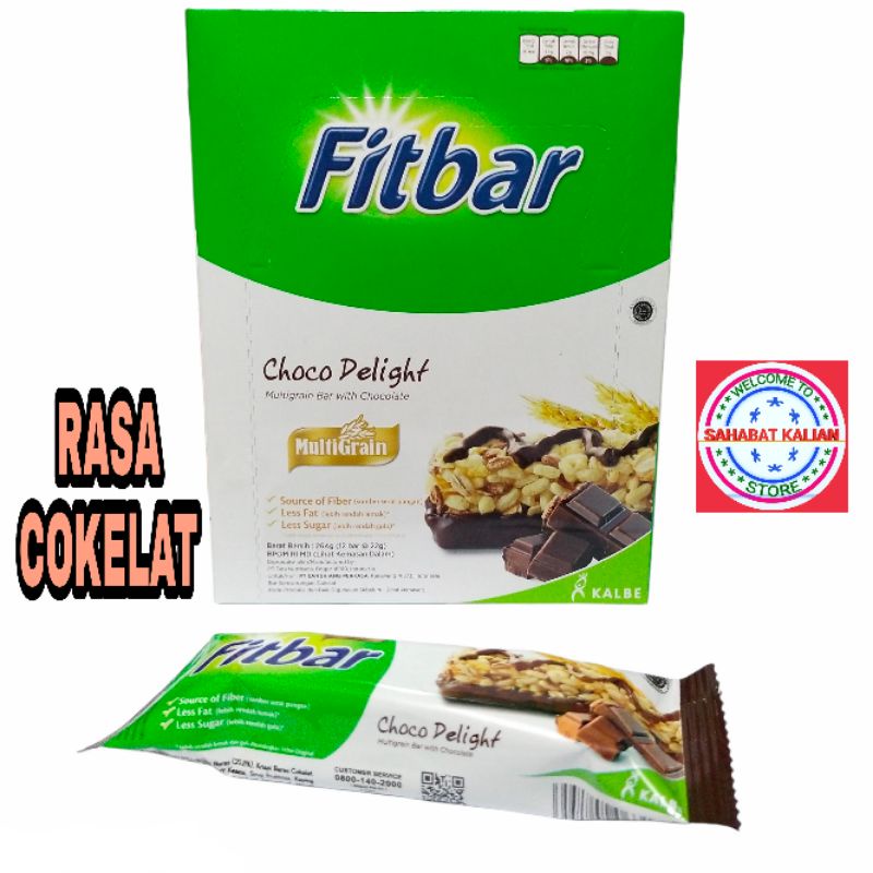 Fitbar 20gram 1 Box  isi 12 pcs