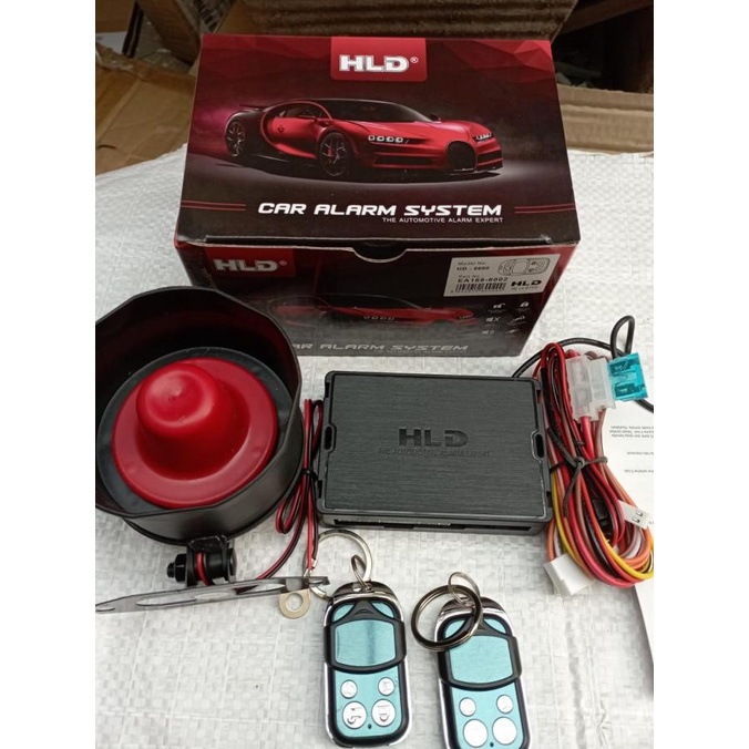 Alarm Mobil merk HLD PREMIUM Remote Remot /Car Alarm System Kunci HLD