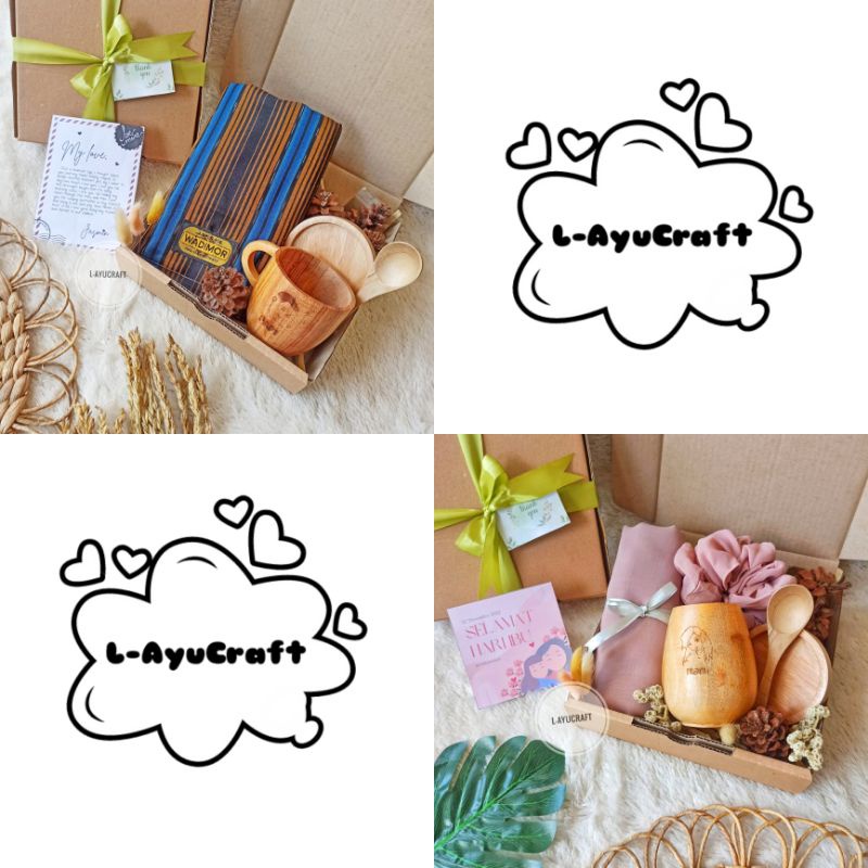 

L-AYUCRAFT Hampers muslim || kado ultah / wedding /souvenir (free kartu ucapan)