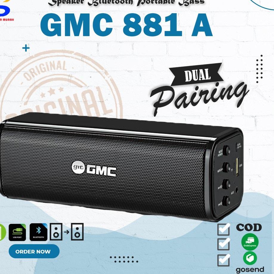 Harga Murah.. Speaker Bluetooth GMC 881A 100% ORIGINAL GMC Speaker Super Baas / RINREI SR-8899B
