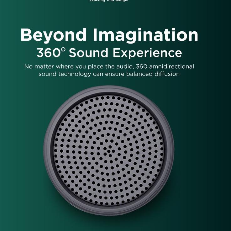 JOYSEUS JS02 Speaker Mini Portable TWS Speaker Stereo Bluetooth 5.0 - OT0029 "AND.10De22ᶠ"