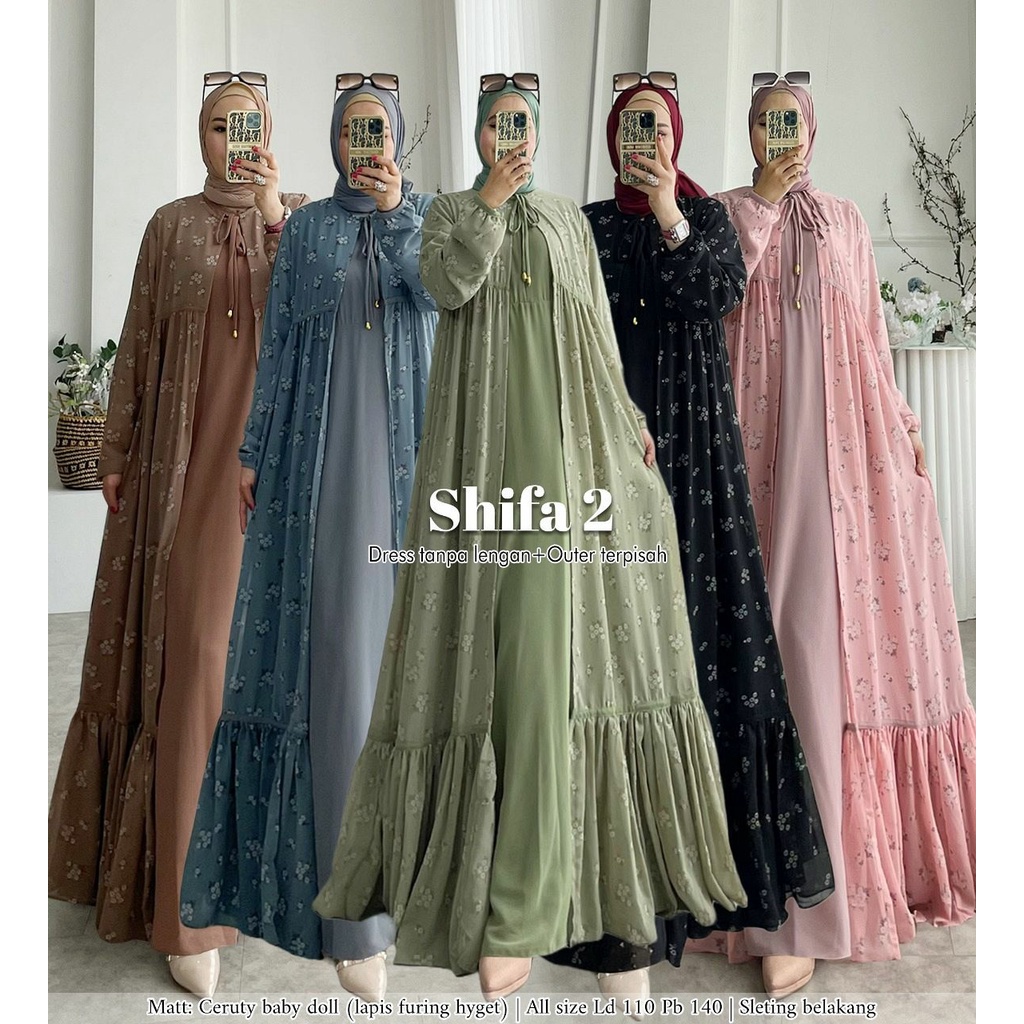 GAMIS CERUTY BABYDOLL SHIFA (VOL 2) OUTER