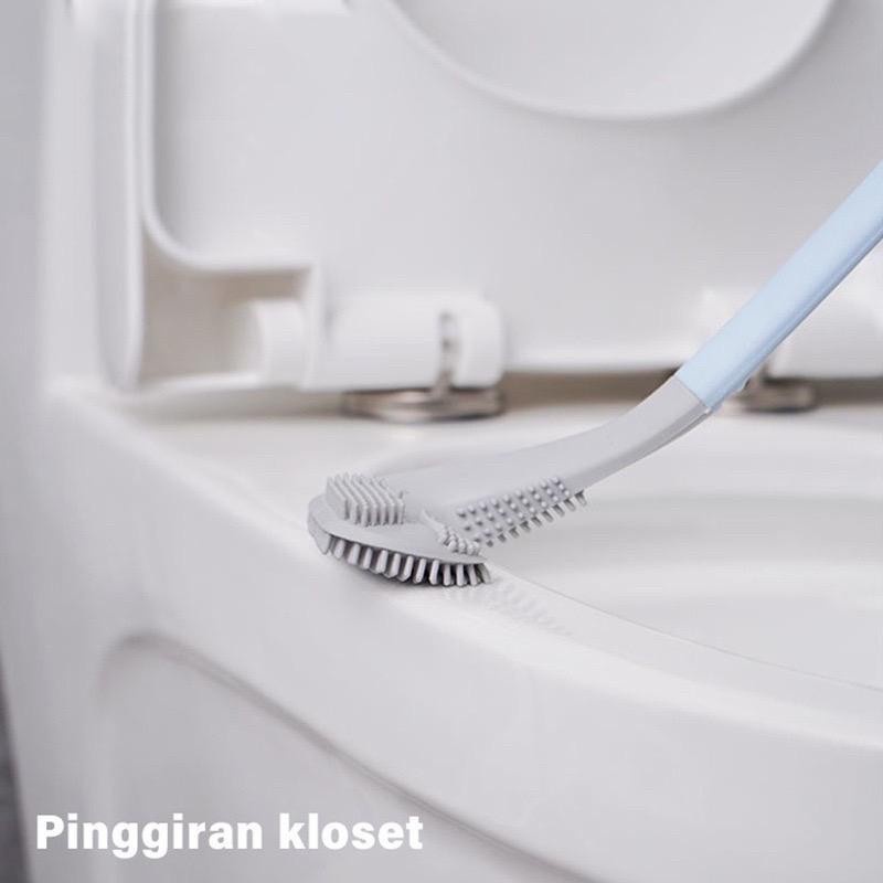 Sikat toilet stik golf - Sikat WC duduk pembersih toilet kamar mandi