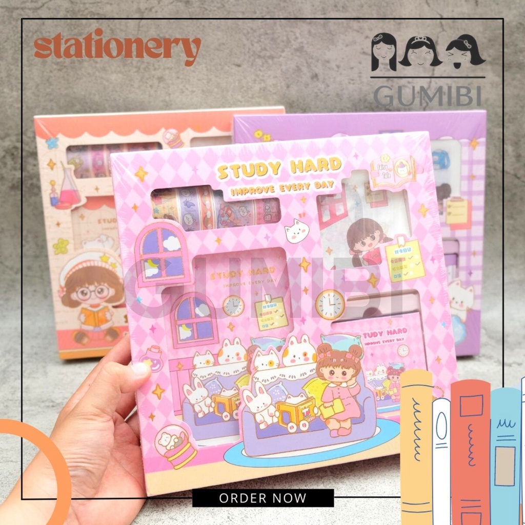 

JURNAL 4 IN 1 KODE S001 / SET JURNAL MINI ISI 4 ITEM BARANG NOTEBOOK STIKER WASHI TAPE LUCU STICKY NOTES BERGAMBAR TERMURAH BISA COD GUMIBI STORE