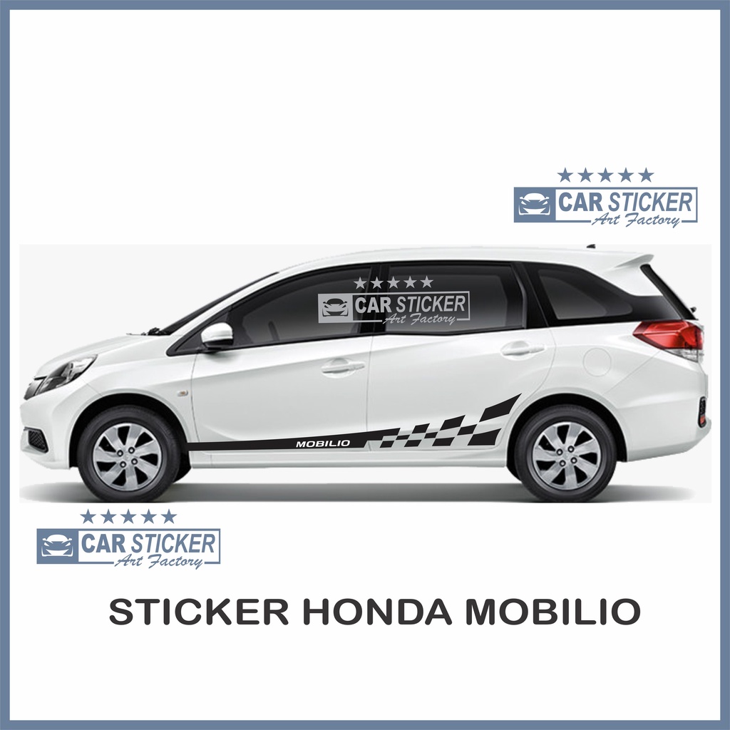 MOBILIO12 sticker honda mobilio sticker minimalis mobil honda mobilio sticker variasi mobilio