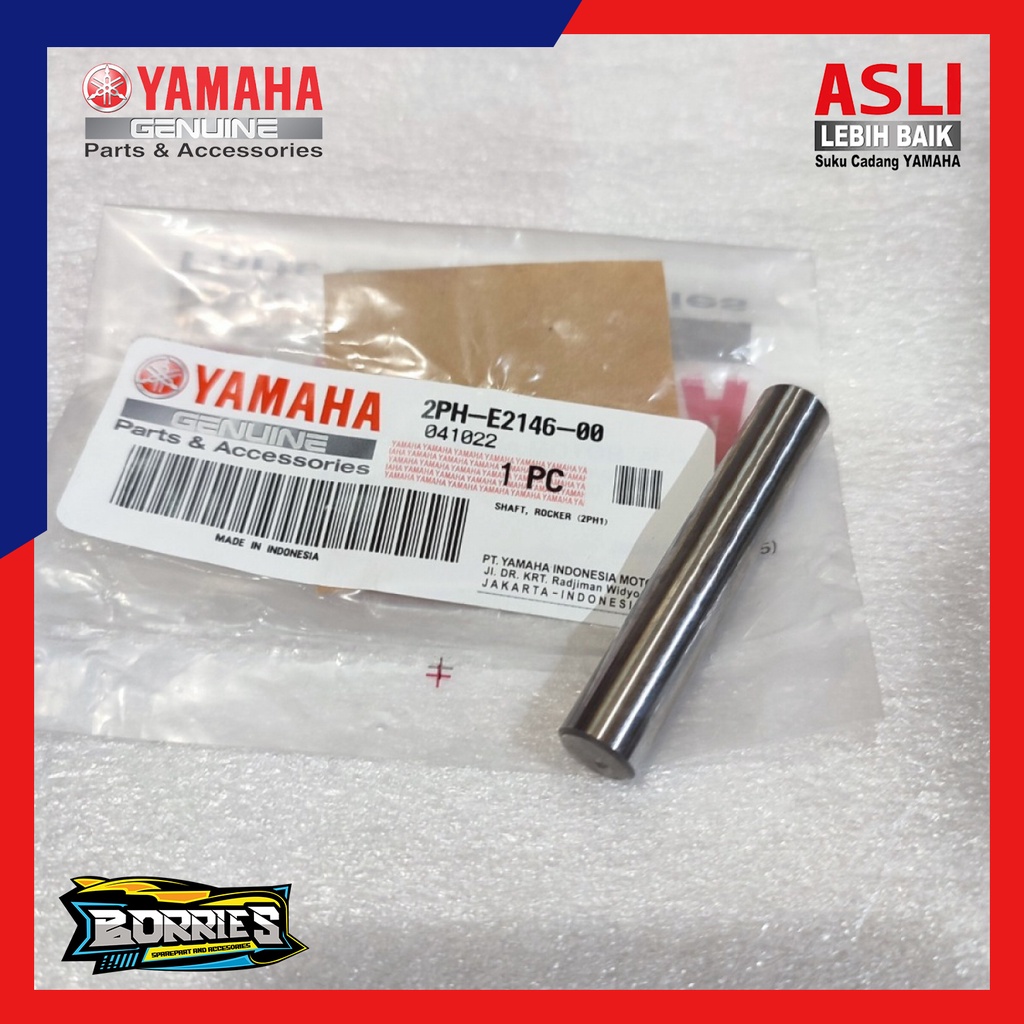 shaft rocker pen pelatuk klep Mio 125-Mio M3-Mio Z asli original Yamaha 2PH-E2146-00