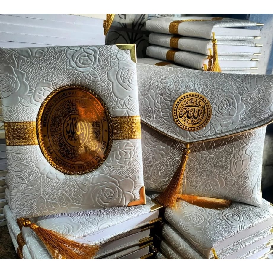 Percetakan Grosir Buku Yasin Tahlil Dan Doa Lengkap Bahan Kulit sintetis kertas matepaper