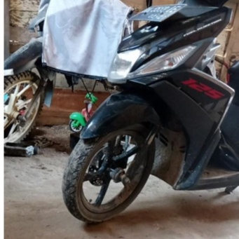 Spakbor slebor depan Yamaha Mio M3 Mio 3 hitam [BISA COD]