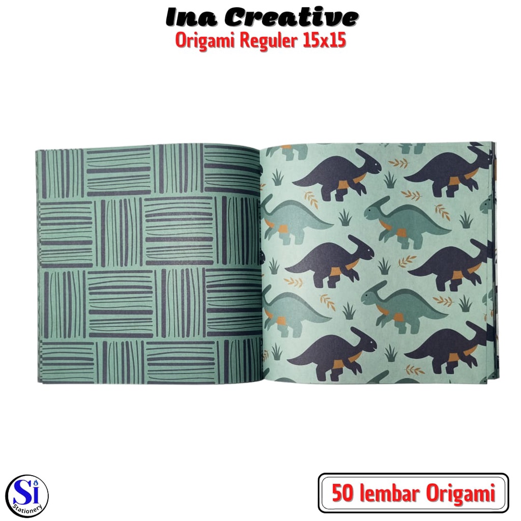 

Kertas Lipat Origami Ina Creative MOTIF 15x15cm 50 Lembar