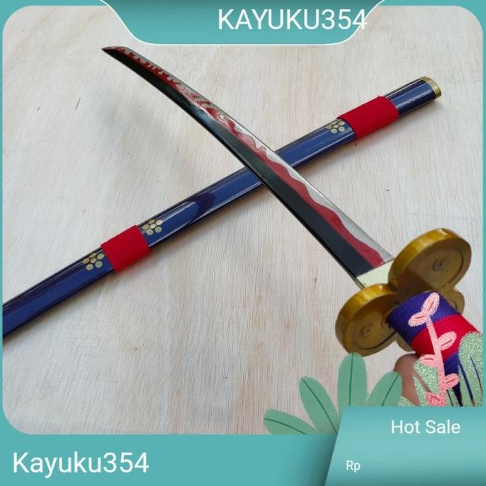 PEDANG ANIME ONE PIECE / PEDANG ZORO ENMA ONE PIECE COSPLAY