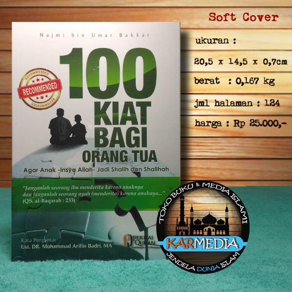 

saku 100 Kiat Bagi Orang Tua Agar Anak Insya Allah Jadi Shalih dan Shalihah - CAHAYA AS SUNNAH