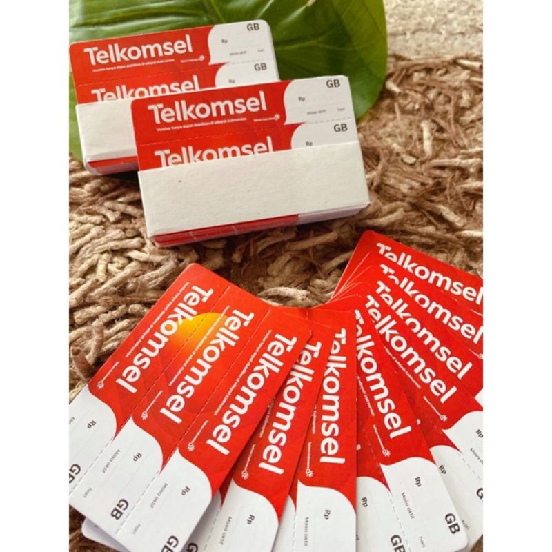 voucher kosong Telkomsel Jateng & DIY Isi 150pcs