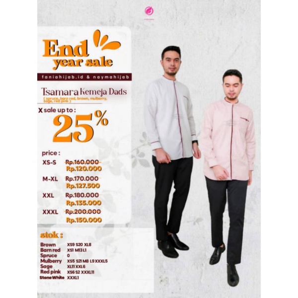 KOKO DAD PANJANG /TSAMARA SERIES / BY FANIA HIJAB